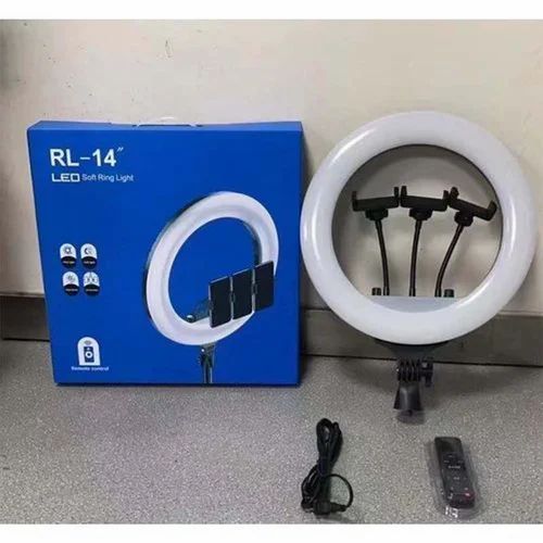 14 Inch LED Ring Light with 7ft Tripod Stand | 3 Color Modes & 9 Brightness Levels - Best Products