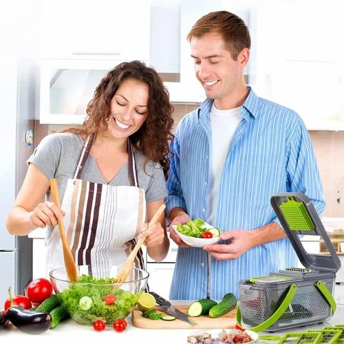 22 in 1 Kitchen Chopper & Vegetable Cutter | Multi Blade Food Slicer, Dicer & Grater - Best Products