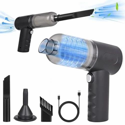 3-in-1 Wireless Handheld Vacuum Cleaner | USB Rechargeable Car & Home Dust Cleaner - Best Products